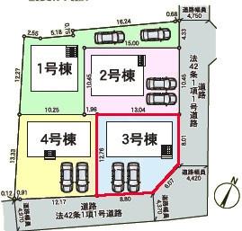 つくば市大曽根　3号棟　新築戸建