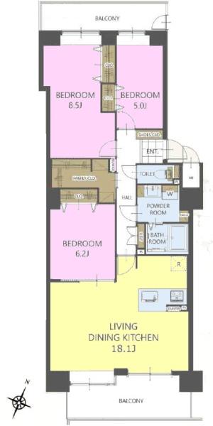 東急ドエル・ステージ21センターコート弐番館