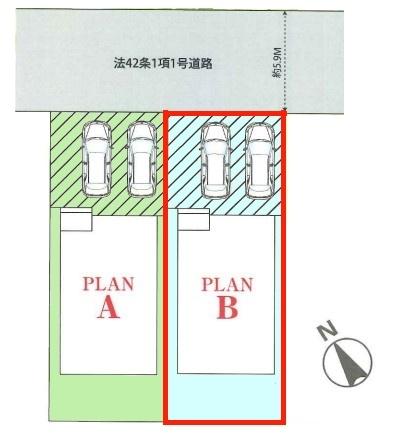 守谷市松前台6丁目　B号棟　新築戸建
