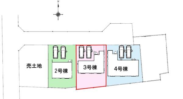 取手市井野　3号棟　新築戸建て
