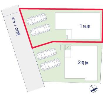 松戸市栗ケ沢　1号棟　新築戸建