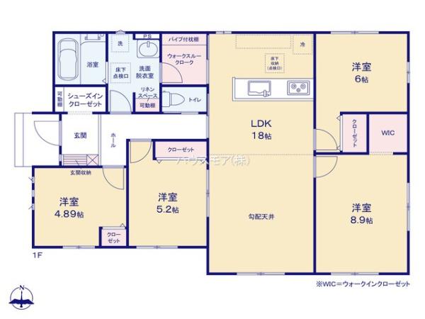 土浦市おおつ野6丁目　3号棟　新築戸建て