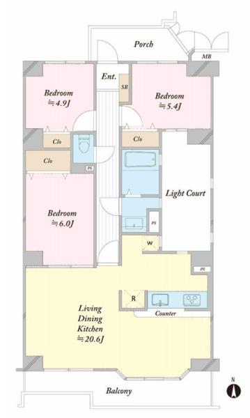 キャッスル北柏第三