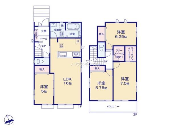 柏市花野井　1-3号棟　新築戸建