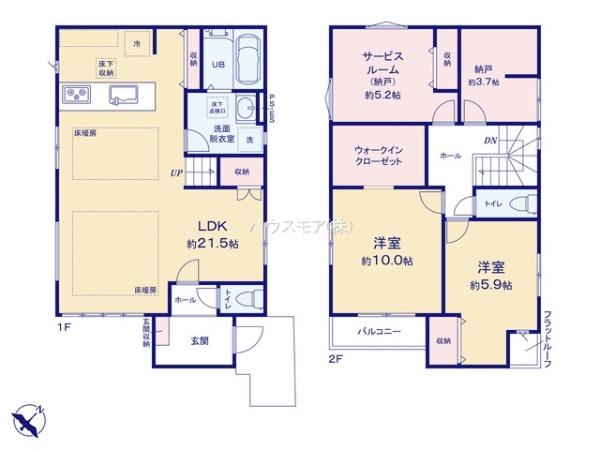 流山市東初石　1号棟　新築戸建