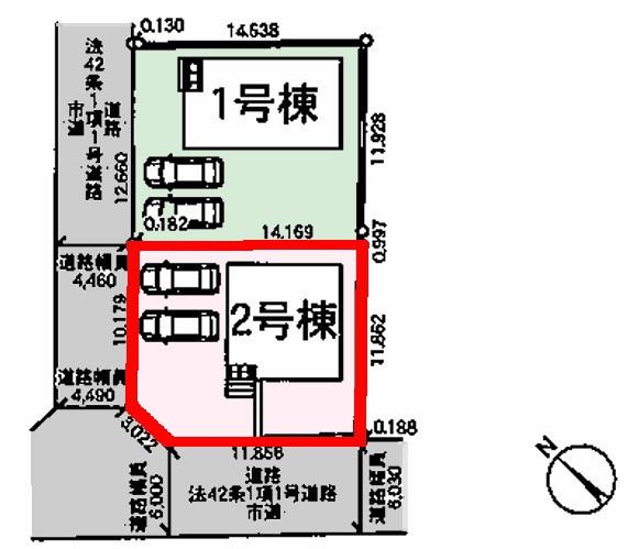 牛久市下根町　2号棟　新築戸建