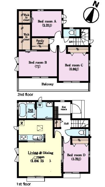 松戸市栗ケ沢　J号棟　新築戸建