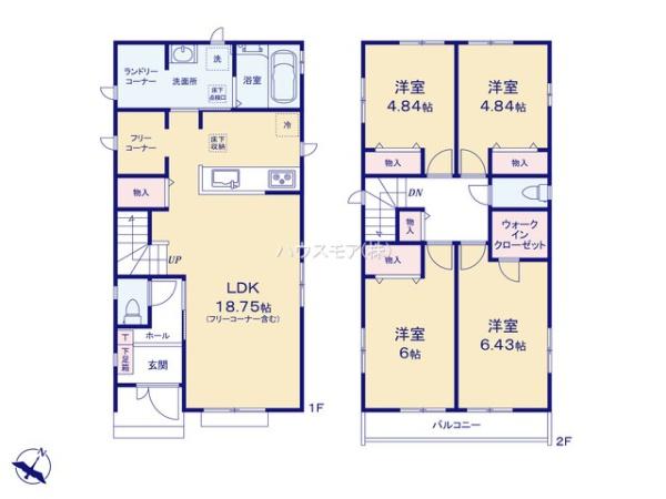 柏市豊住３丁目　1号棟　新築戸建