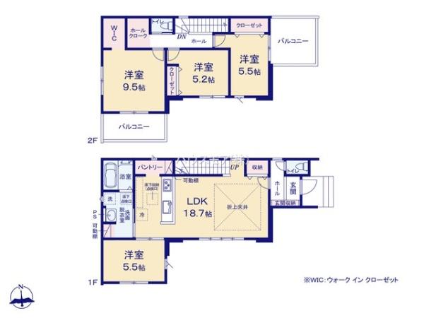 牛久市栄町5丁目　1号棟　新築戸建