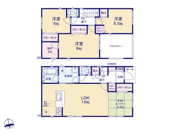 野田市七光台　4号棟　新築戸建