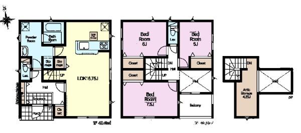 野田市七光台　1号棟　新築戸建