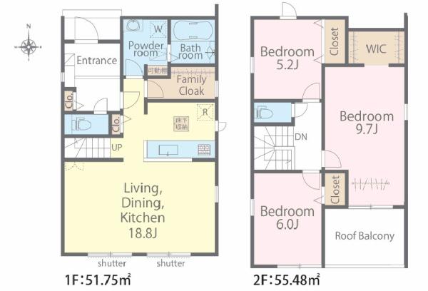 牛久市上柏田4丁目　新築戸建て