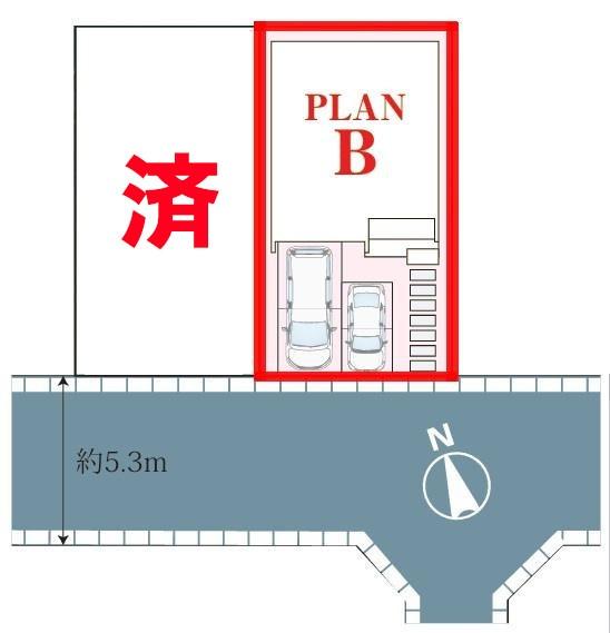 我孫子市若松　B号棟　新築戸建