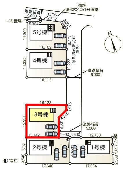 土浦市並木3丁目　3号棟　新築戸建