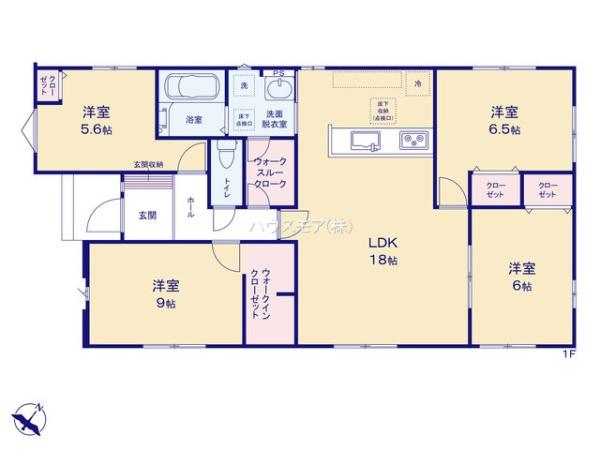 つくば市玉取　3号棟　新築戸建
