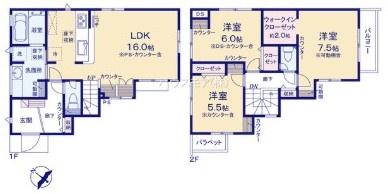 柏市豊四季　新築戸建