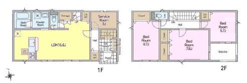 野田市尾崎　3号棟　新築戸建