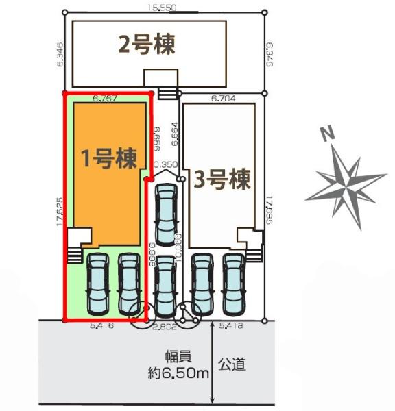 松戸市栄町2丁目　1号棟　新築戸建