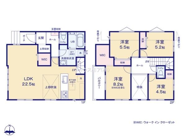 我孫子市湖北台5丁目　1号棟　新築戸建