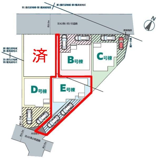 野田市清水　E号棟　新築戸建て