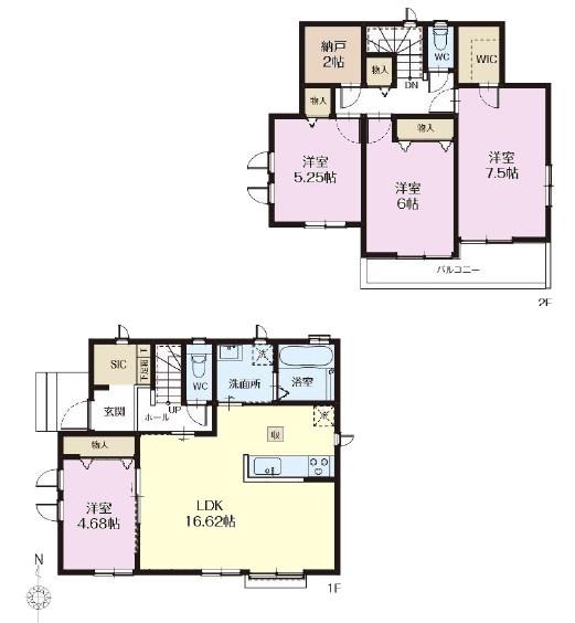 松戸市栗山　A号棟　新築戸建