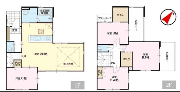 野田市山崎　2号棟　新築戸建て