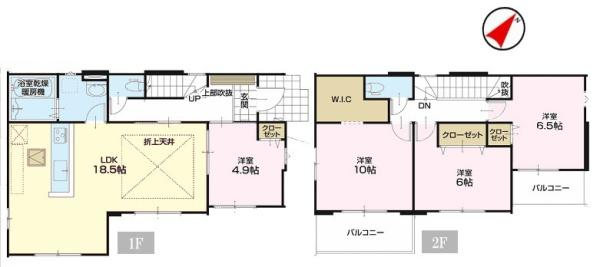 野田市山崎　3号棟　新築戸建て