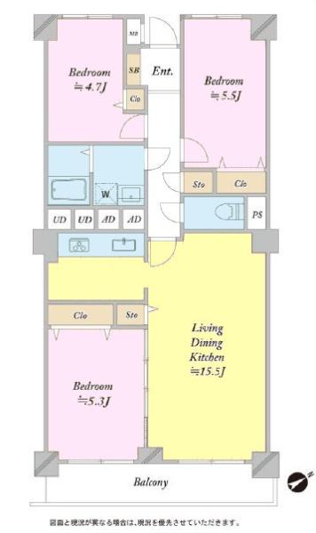 サンハイツ常盤平B棟