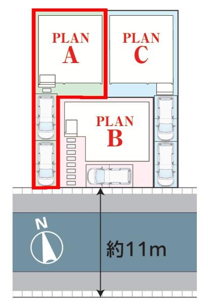 松戸市新松戸南2丁目　A号棟　新築戸建て