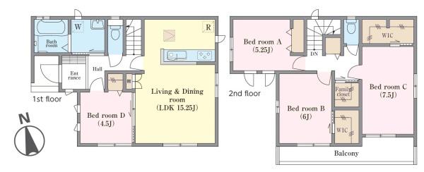 松戸市新松戸南2丁目　B号棟　新築戸建て