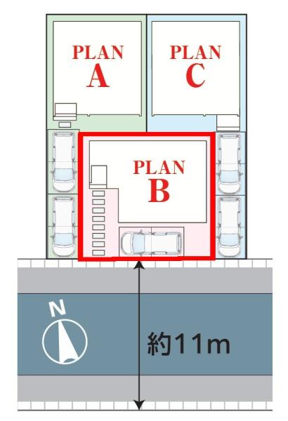 松戸市新松戸南2丁目　B号棟　新築戸建て