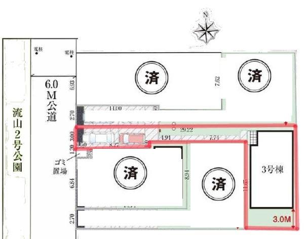 流山市流山4丁目　3号棟　新築戸建