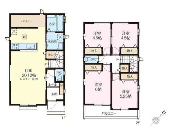 松戸市仲井町1丁目　A号棟　新築戸建て