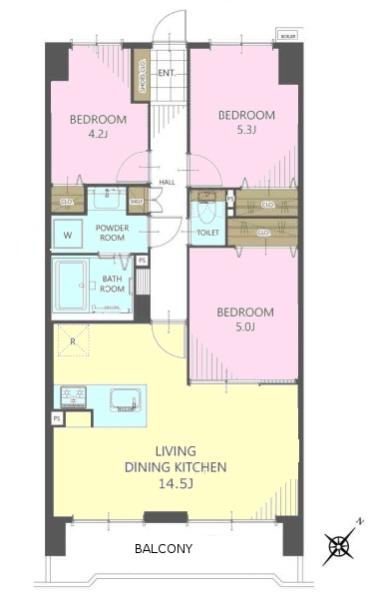 ハートフルシティ松戸六高台スクエア弐