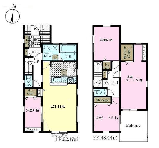 野田市中根　1号棟　新築戸建