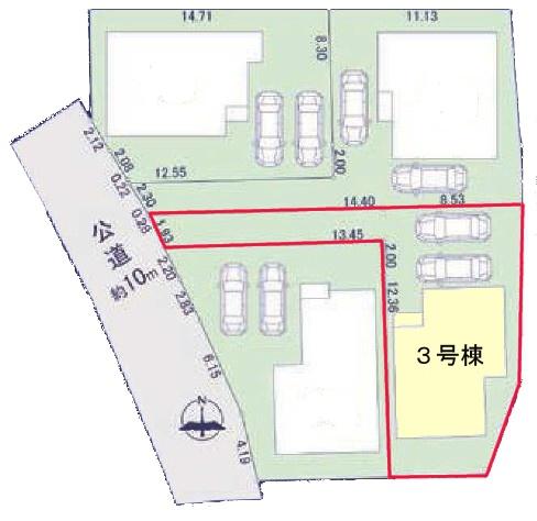 柏市増尾4丁目　3号棟　新築戸建