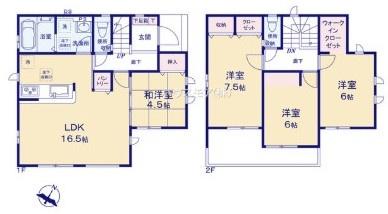 流山市東初石2丁目　1号棟　新築戸建