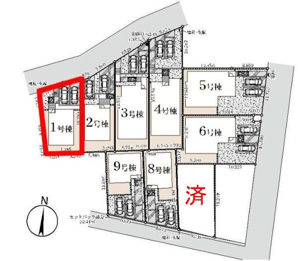 野田市中野台　1号棟　新築戸建て