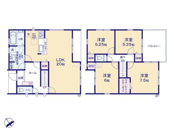 松戸市高塚新田　2号棟　新築戸建