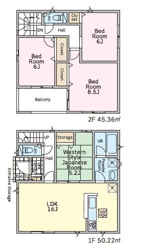 牛久市栄町2丁目　新築戸建て