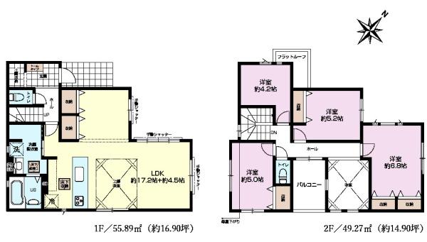 柏市名戸ケ谷１丁目　新築戸建て