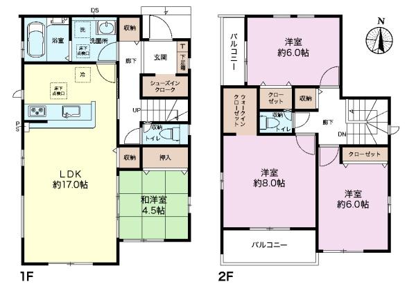 取手市中原町　3号棟　新築戸建て