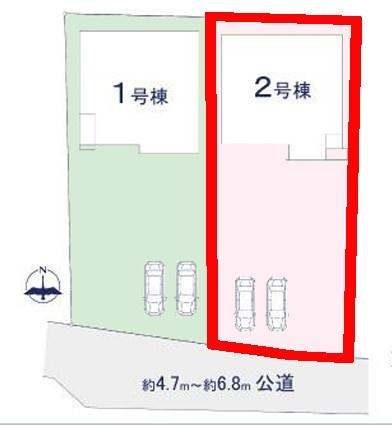つくば市高野　2号棟　新築戸建て