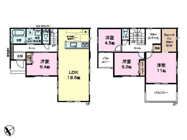 取手市西2丁目　新築戸建