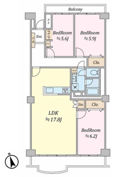 サンライトパストラル弐番街D棟