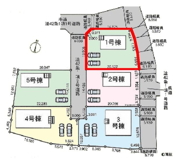 つくば市若森　1号棟　新築戸建て