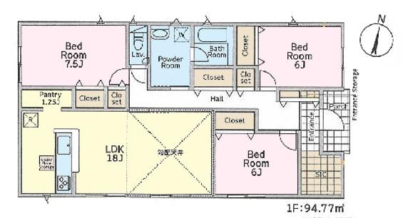 つくば市若森　4号棟　新築戸建て