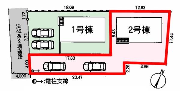 土浦市霞ケ岡町　2号棟　新築戸建て