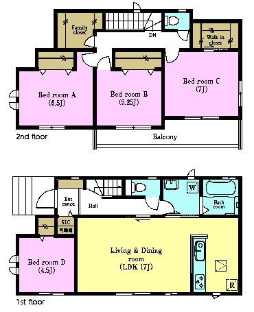 松戸市小金原5丁目　A号棟