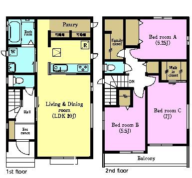 松戸市小金原5丁目　B号棟
